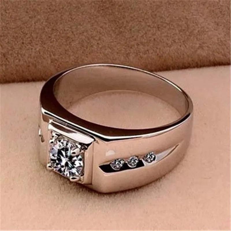 925 Sterling Silver Men's Ring - Unore Jewelry