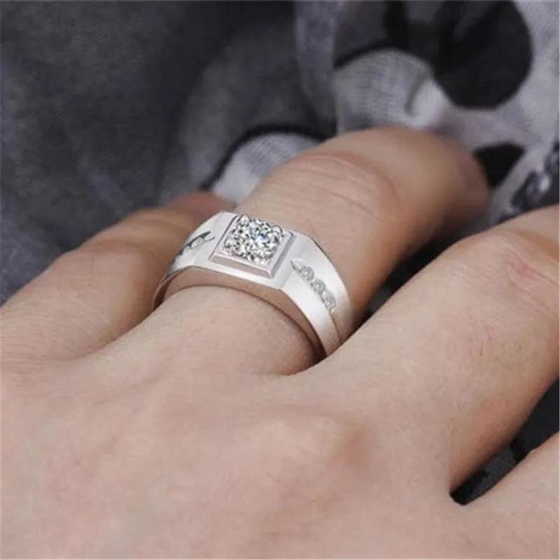 925 Sterling Silver Men's Ring - Unore Jewelry