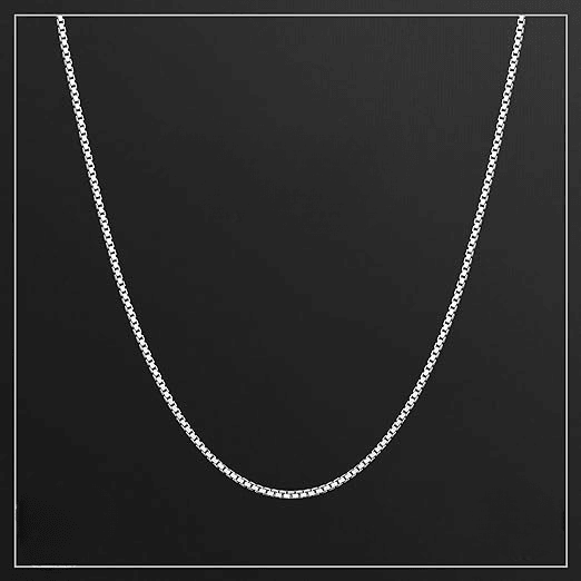 925 Silver/Chandi Box Chain - Unore Jewelry