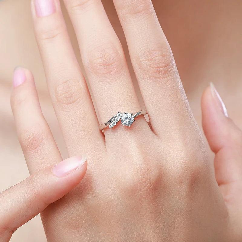 925 Silver/Chandi Six Claw Asymmetry Ring - Unore Jewelry