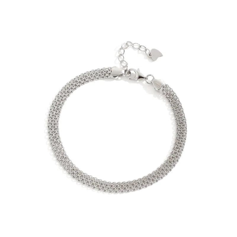 925 Silver/Chandi Patta Chain Barcelet - Unore Jewelry