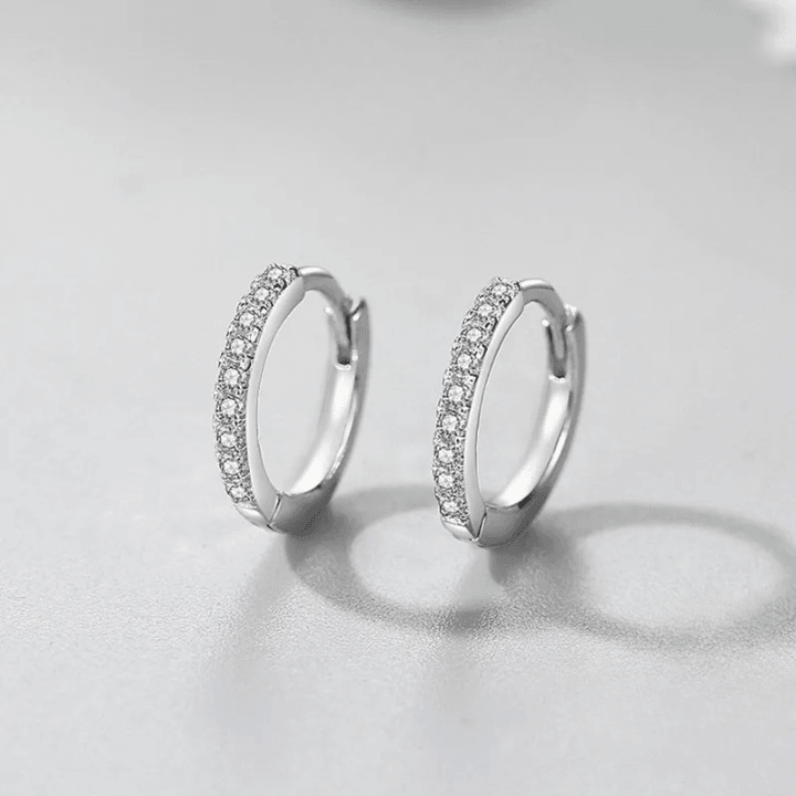 925 Silver Hoop Earrings - Unore Jewelry