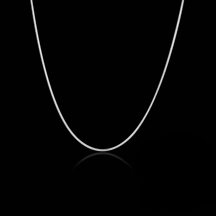 925 Silver/Chandi 1MM Snake Chain - Unore Jewelry