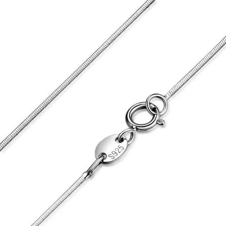 925 Silver/Chandi 1MM Snake Chain - Unore Jewelry