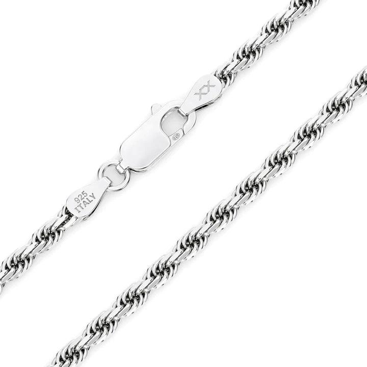 925 Silver/Chandi Rope Chain - Unore Jewelry